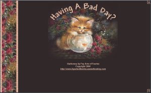 Kitten Bad Day - includes EML file & blank tag